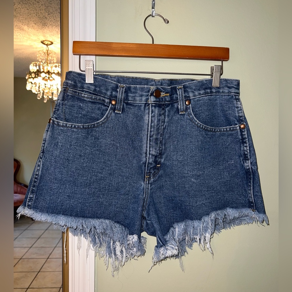 Wrangler Reworked Cut Off Shorts
